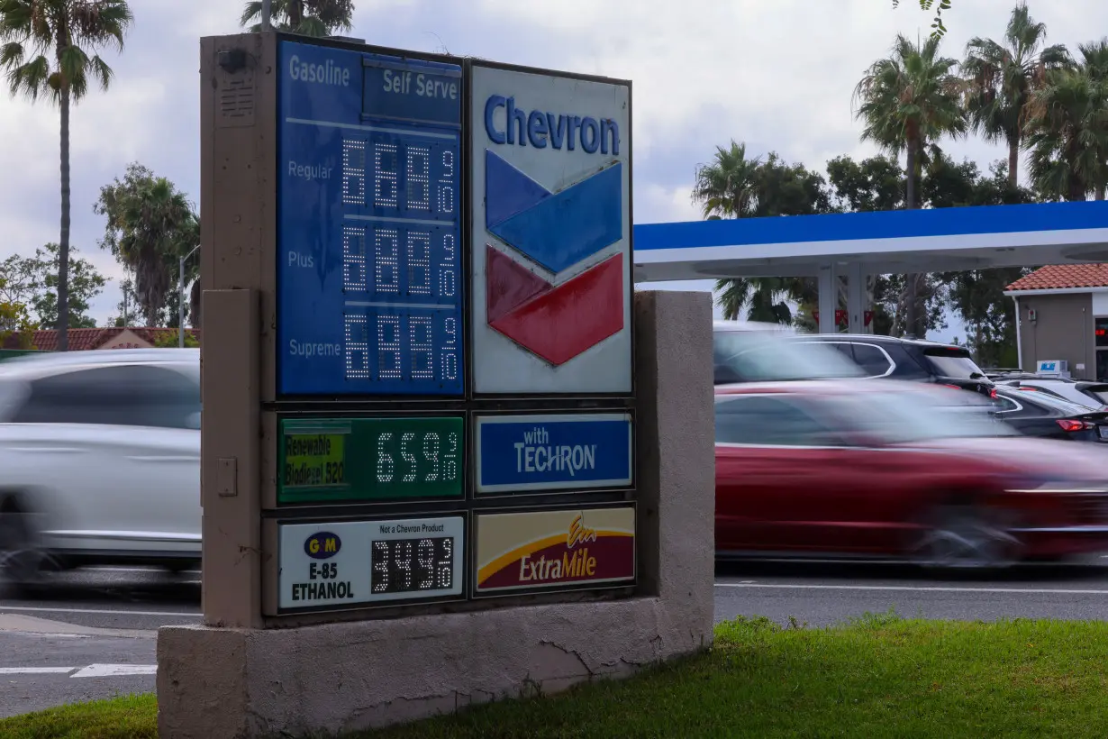 Gas prices rising to record highs in California