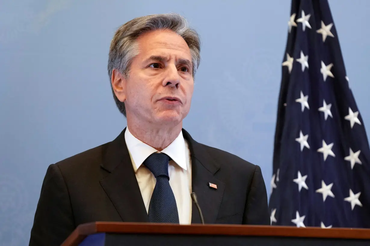 U.S. Secretary of State Blinken visits Tel Aviv