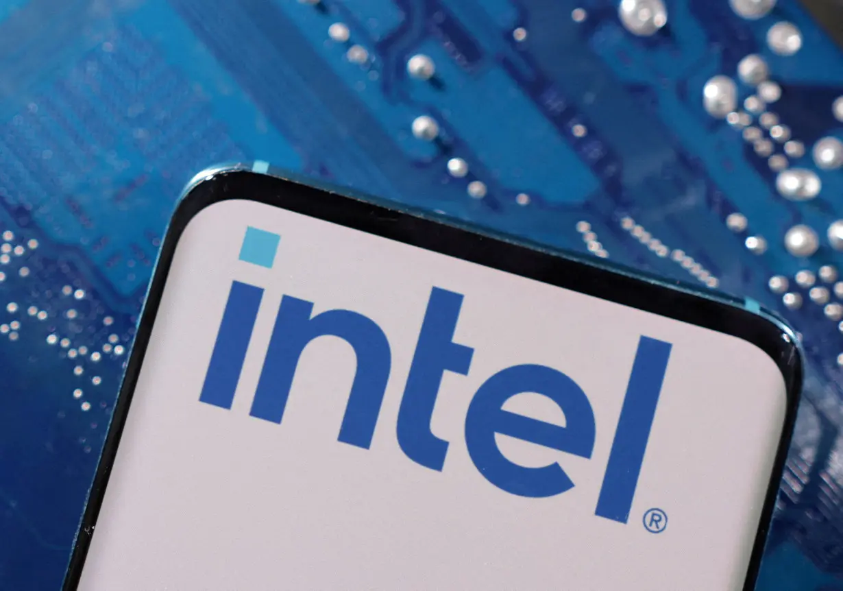 FILE PHOTO: Illustration shows Intel logo