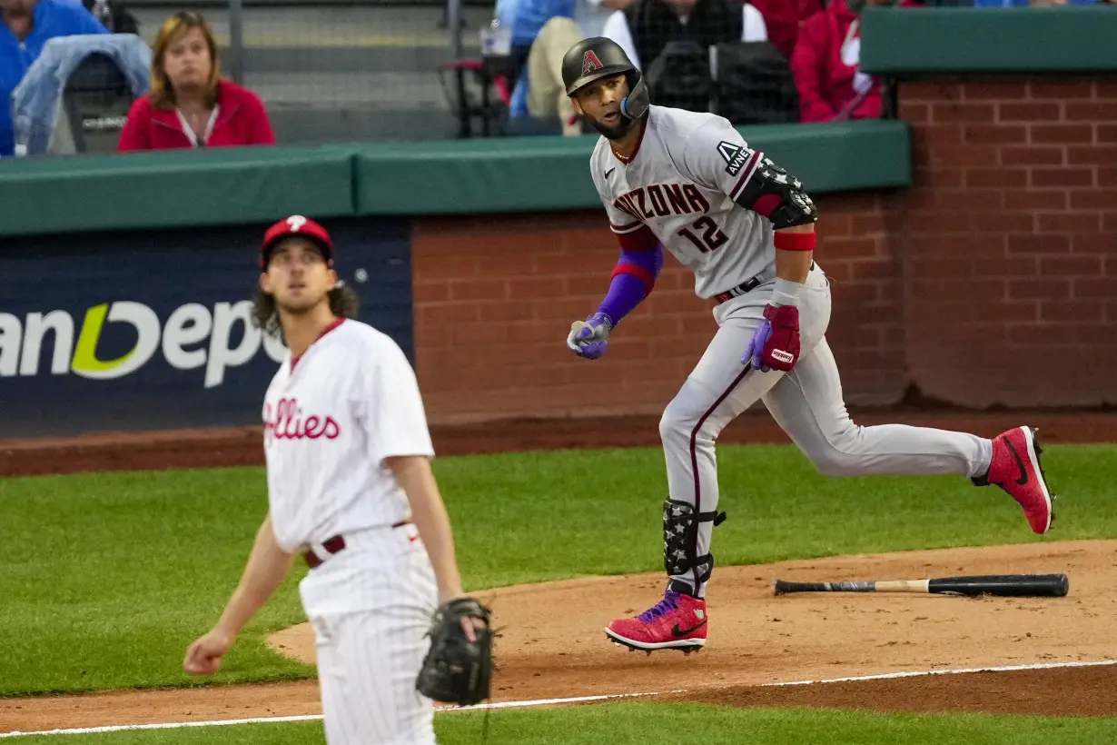 NLCS Diamondbacks Phillies Baseball