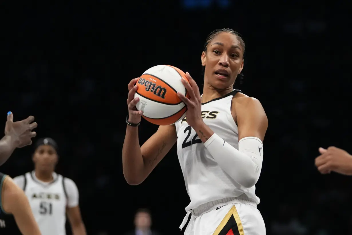 Las Vegas Aces become first repeat WNBA champs in 21 years, beating New York Liberty 70-69 in Game 4