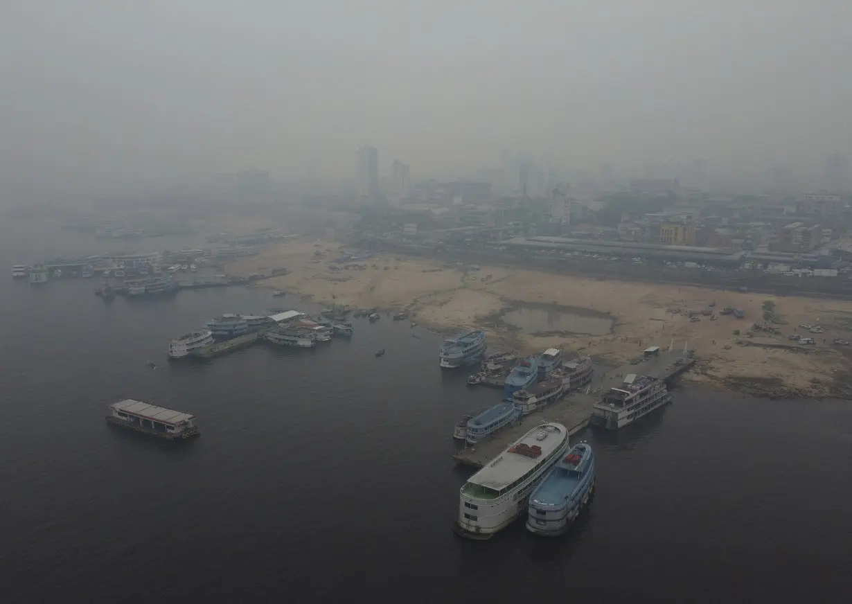 In the Amazon, millions breathe hazardous air as drought and wildfires spread through the rainforest