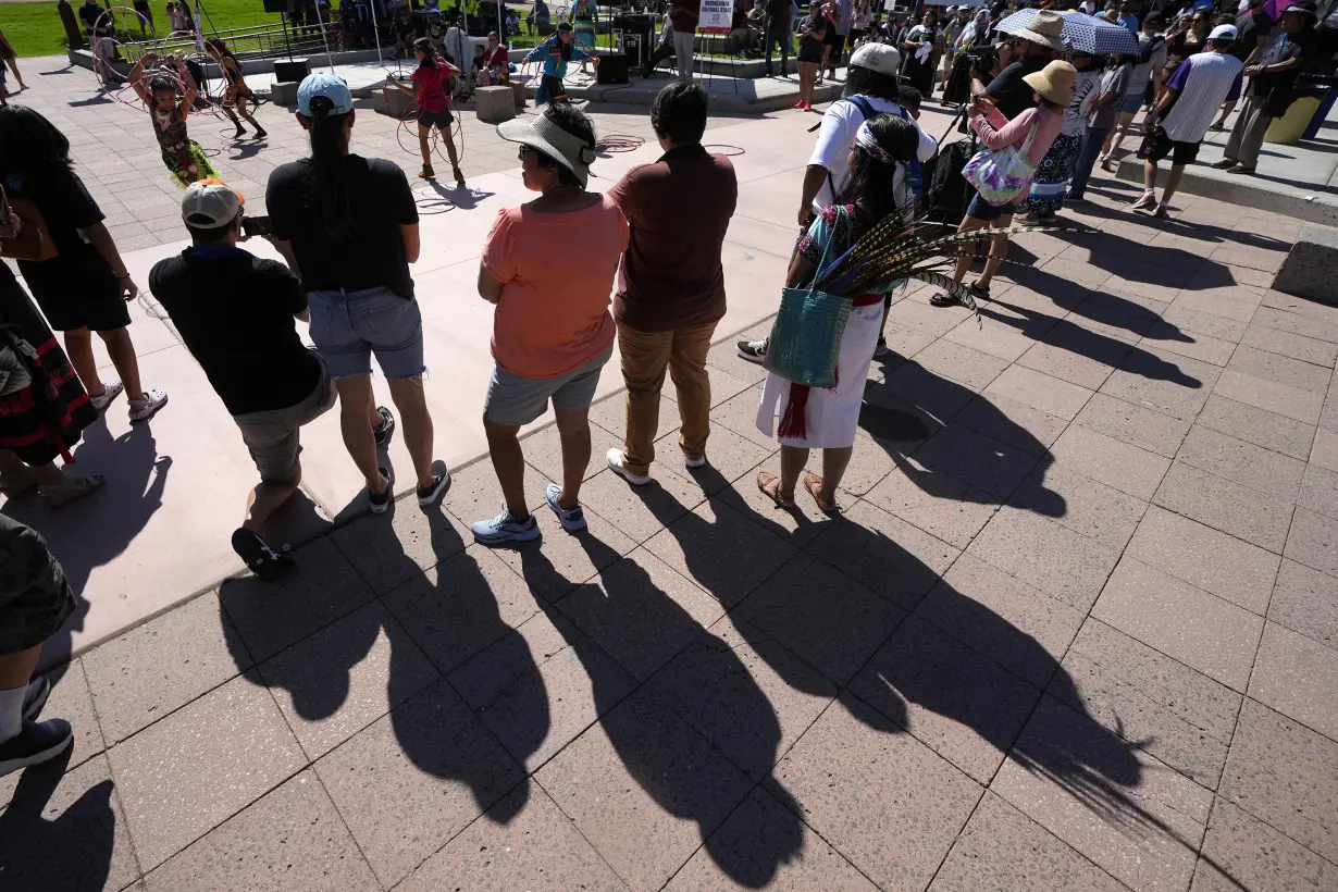 Sunrise gatherings, dances and speeches mark celebration of culture on Indigenous Peoples Day