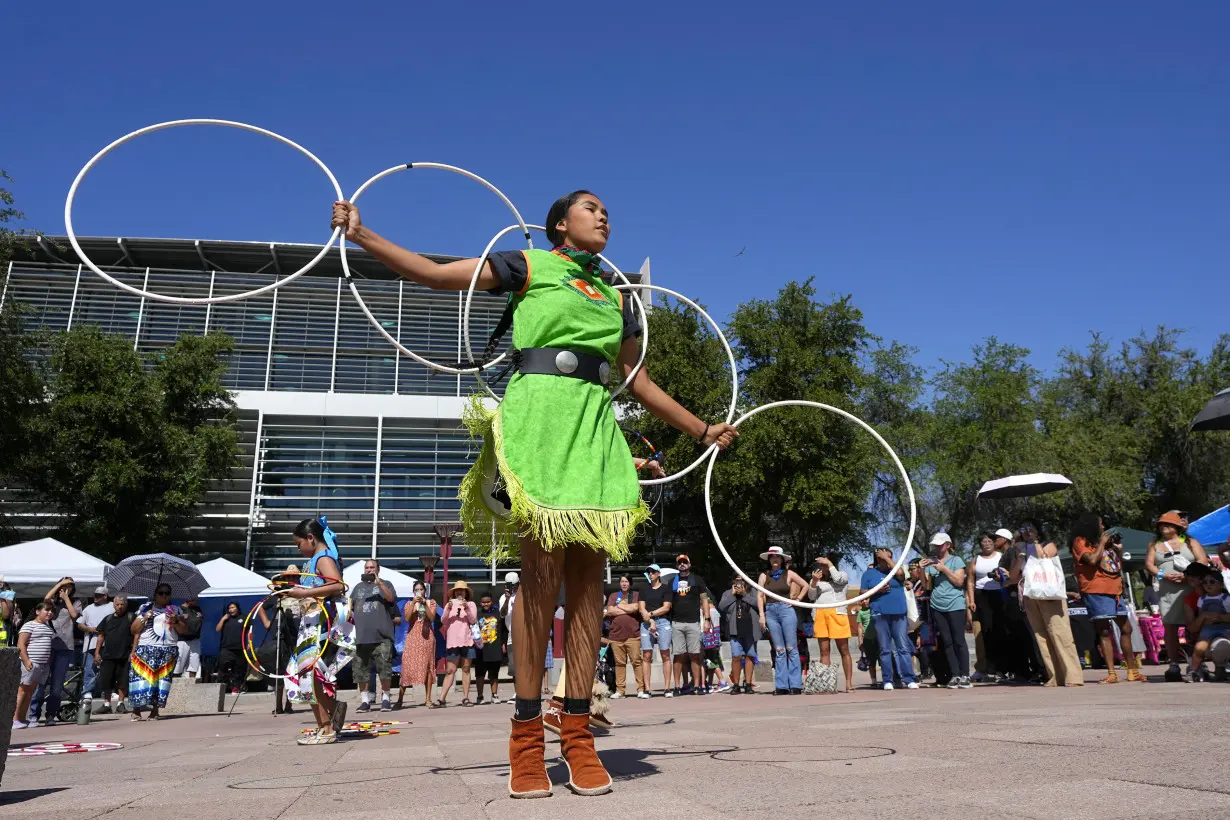 Sunrise gatherings, dances and speeches mark celebration of culture on Indigenous Peoples Day