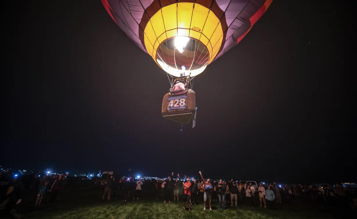 Albuquerque International Balloon Fiesta brings colorful displays to the New Mexico sky