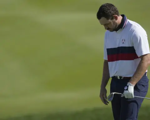 Europe builds a 5-point lead in Ryder Cup. Cantlay gives the Americans hope