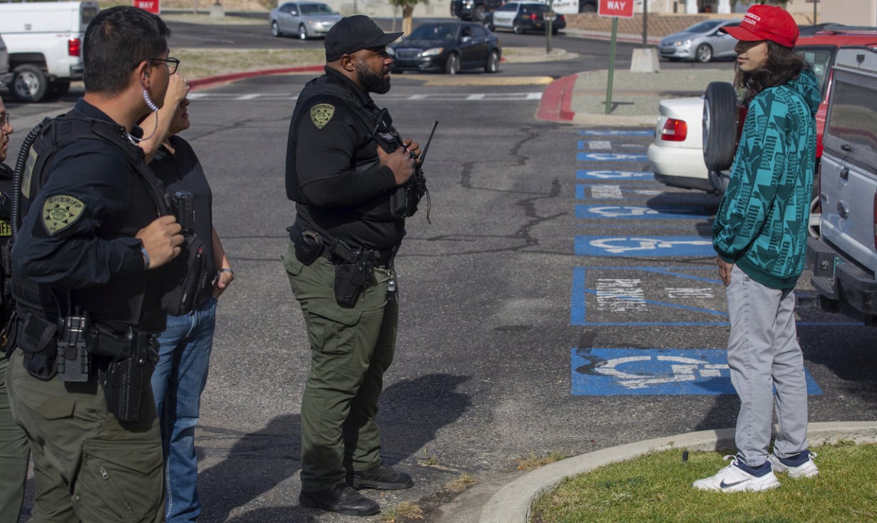 New Mexico man charged with attempted murder in shooting at protest over Spanish conquistador statue