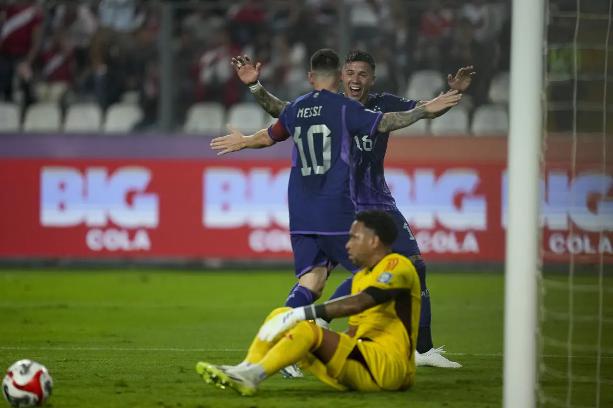 Peru Argentina Wcup 2026 Soccer