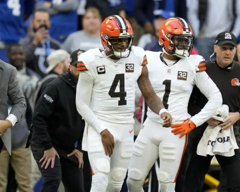 Browns expect QB Deshaun Watson to start next week against Seahawks after latest injury