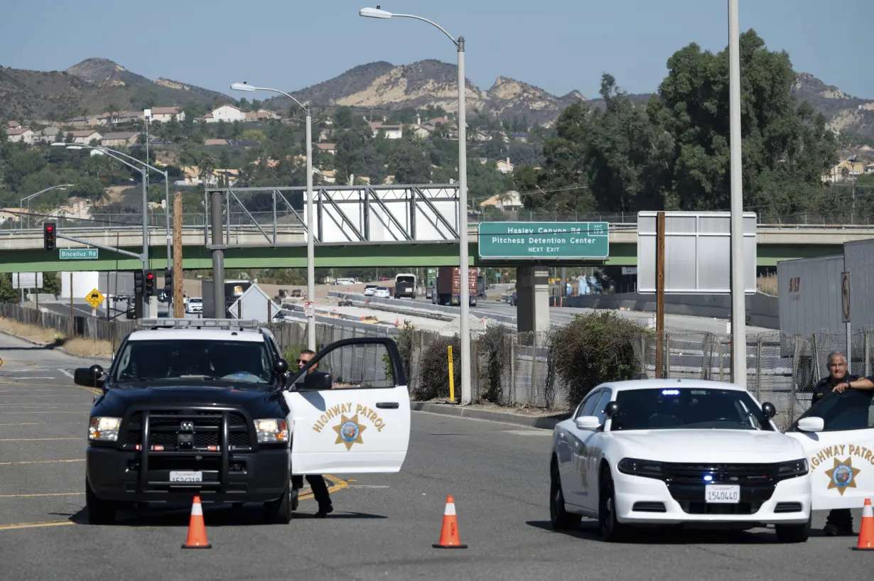 2 Los Angeles County sheriff's deputies in critical condition after fire in mobile gun range trailer