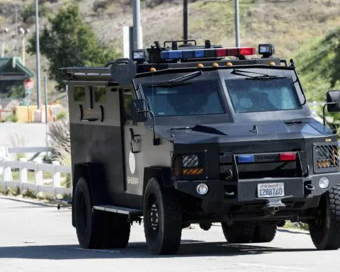 2 Los Angeles County sheriff's deputies in critical condition after fire in mobile gun range trailer