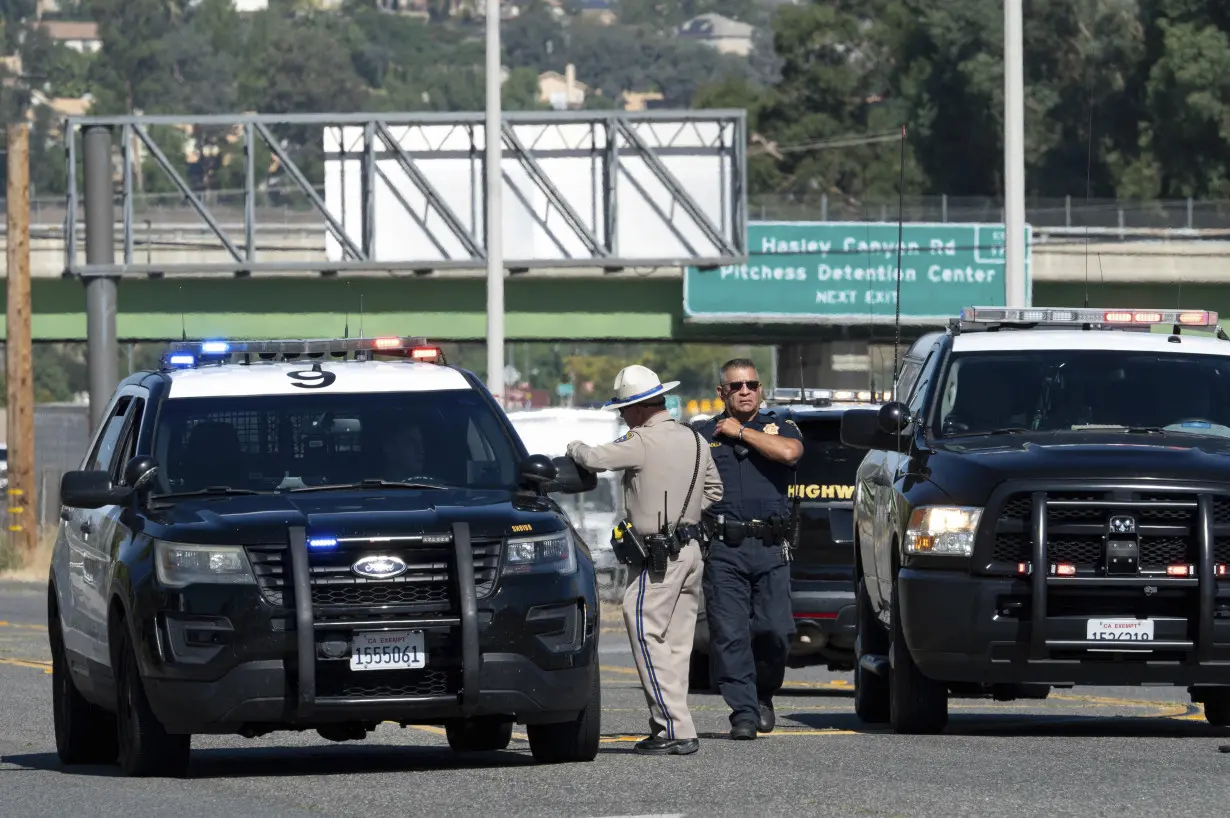 2 Los Angeles County sheriff's deputies in critical condition after fire in mobile gun range trailer