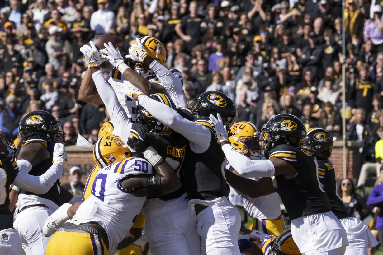 LSU Missouri Football