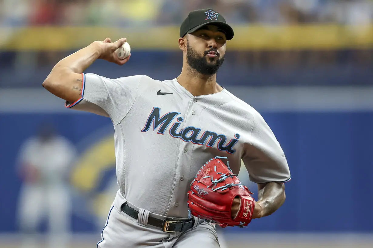 Marlins Alcantara Baseball