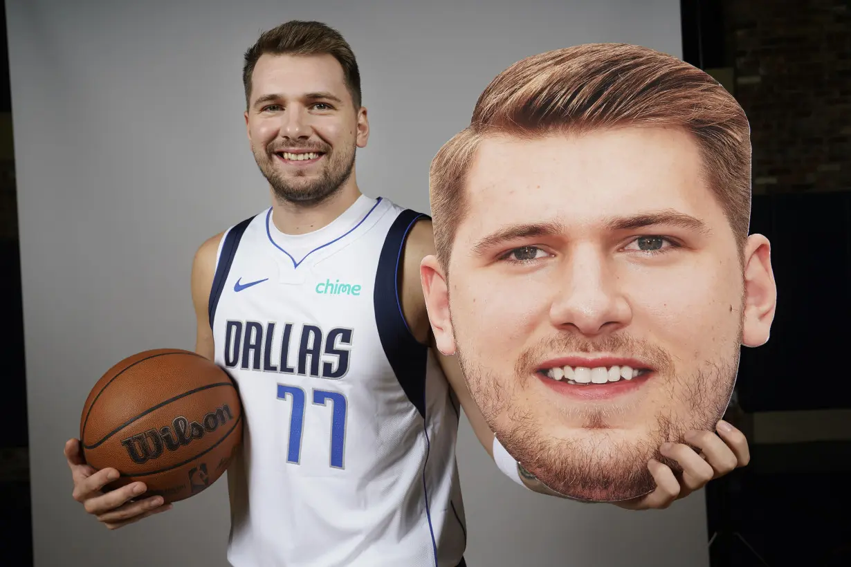 Mavericks Media Day Basketball