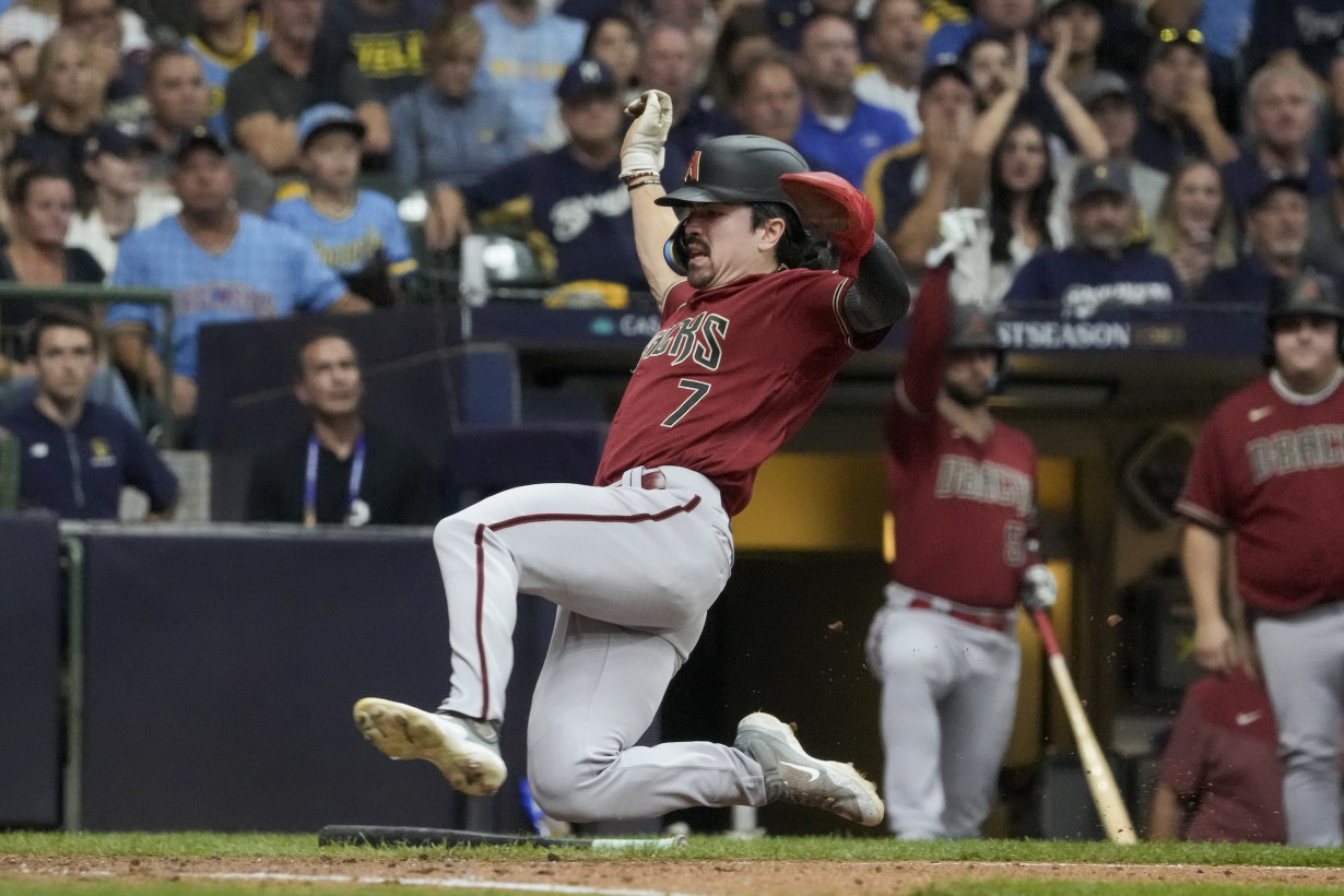 Diamondbacks Brewers Baseball