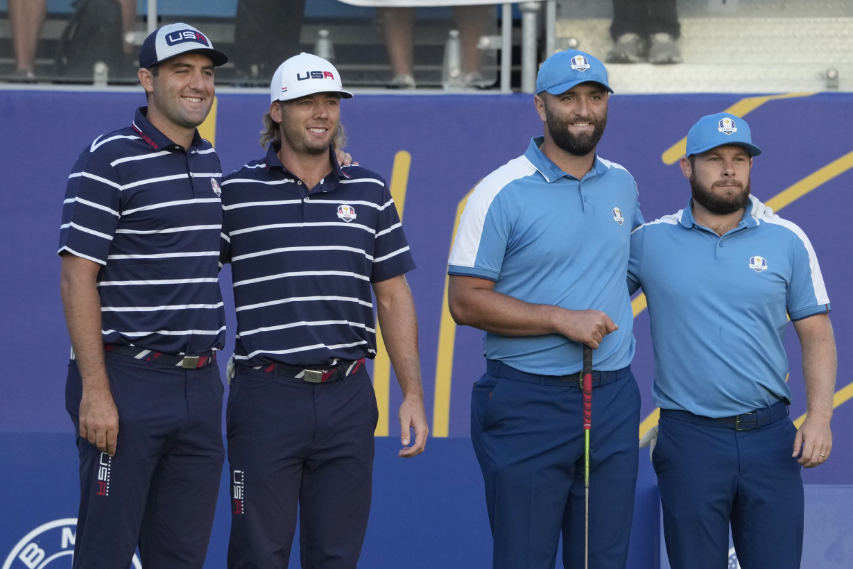 Best friends Scottie Scheffler and Sam Burns again struggle together in Ryder Cup loss