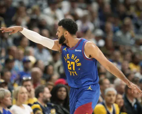 Nuggets celebrate first NBA championship with banner, rings and 119-107 win over the Lakers