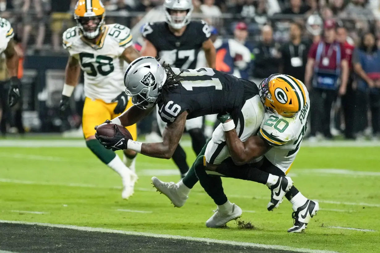 Packers Raiders Football