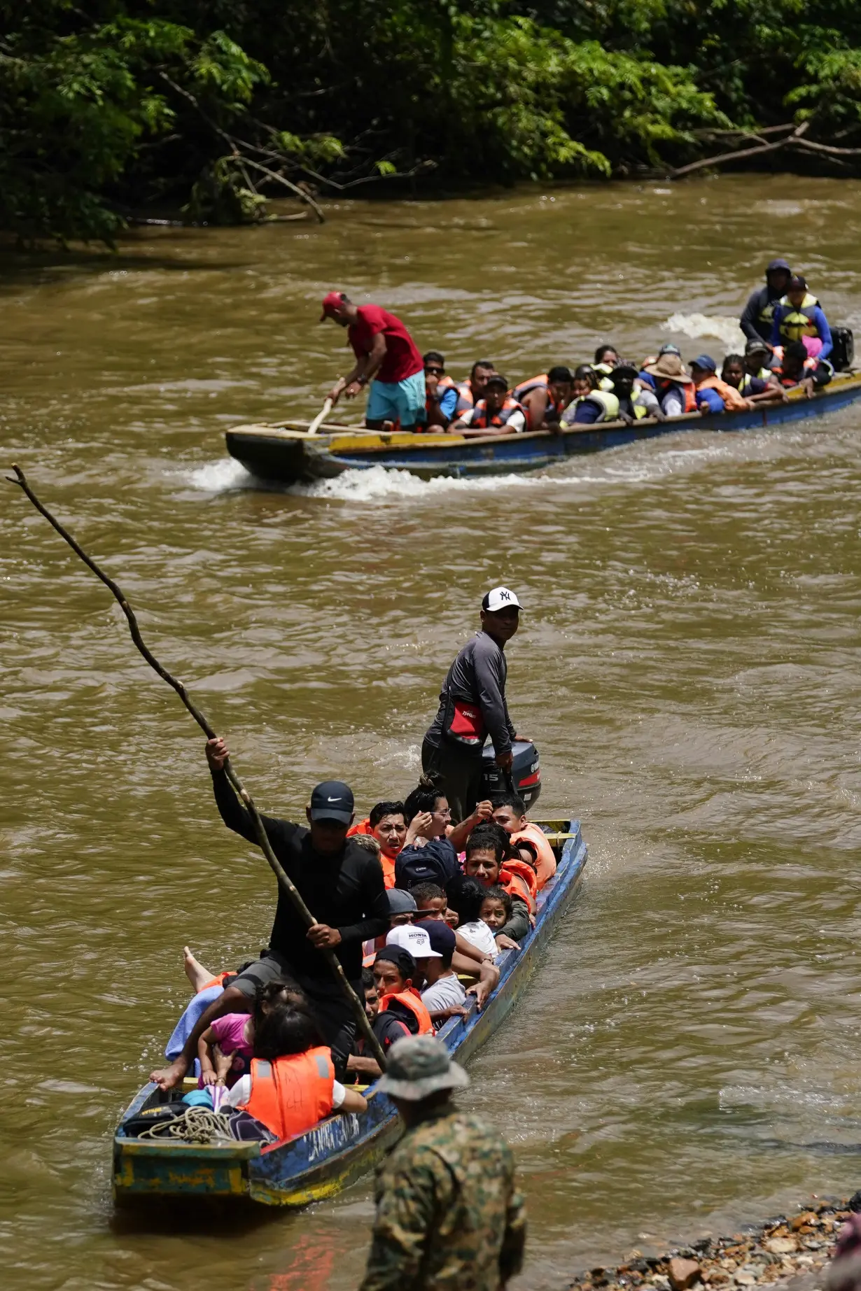 Migrants pass quickly through once impenetrable Darien jungle as governments scramble for answers