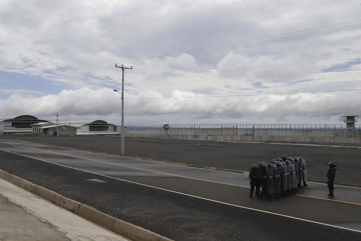 El Salvador is gradually filling its new mega prison with alleged gang members