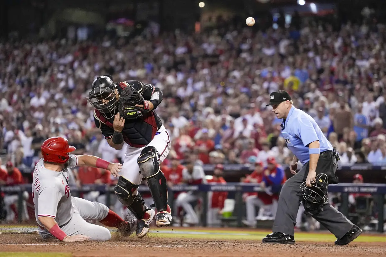 NLCS Phillies Diamondbacks Baseball