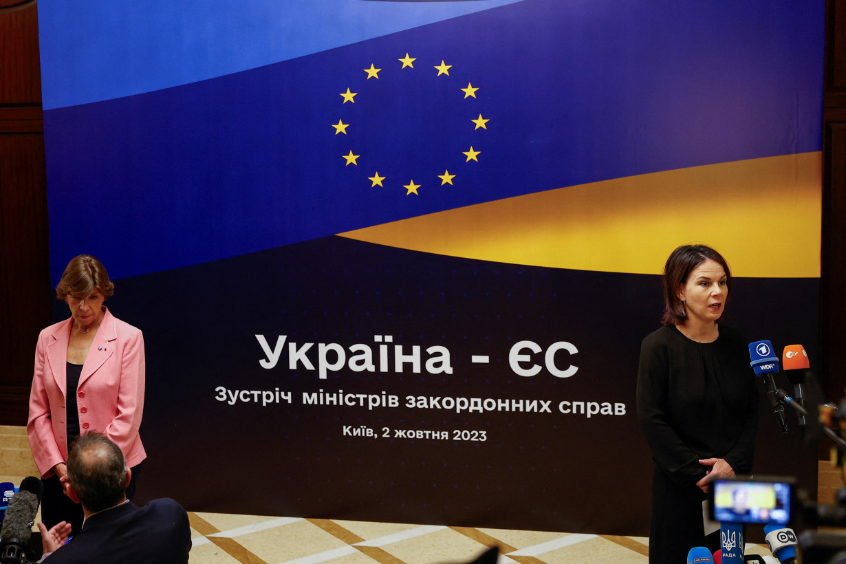 EU-Ukraine foreign ministers meeting in Kyiv