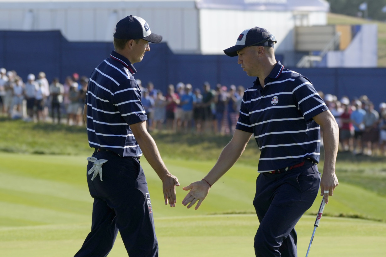 Live updates | McIlroy says Europeans won't be complacent after their 'amazing' Day 1 at Ryder Cup