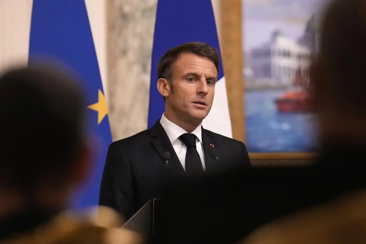 France's Macron seeks international support for his proposal to build a coalition against Hamas