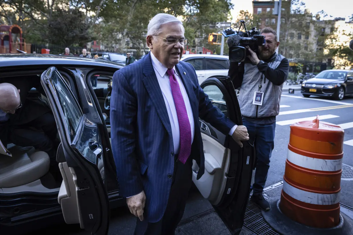 Sen. Menendez enters not guilty plea to a new conspiracy charge