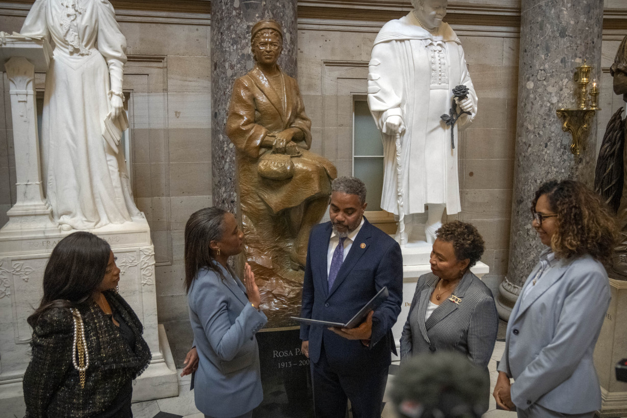 Butler sworn in as third Black female senator in US history, replaces late California Sen. Feinstein