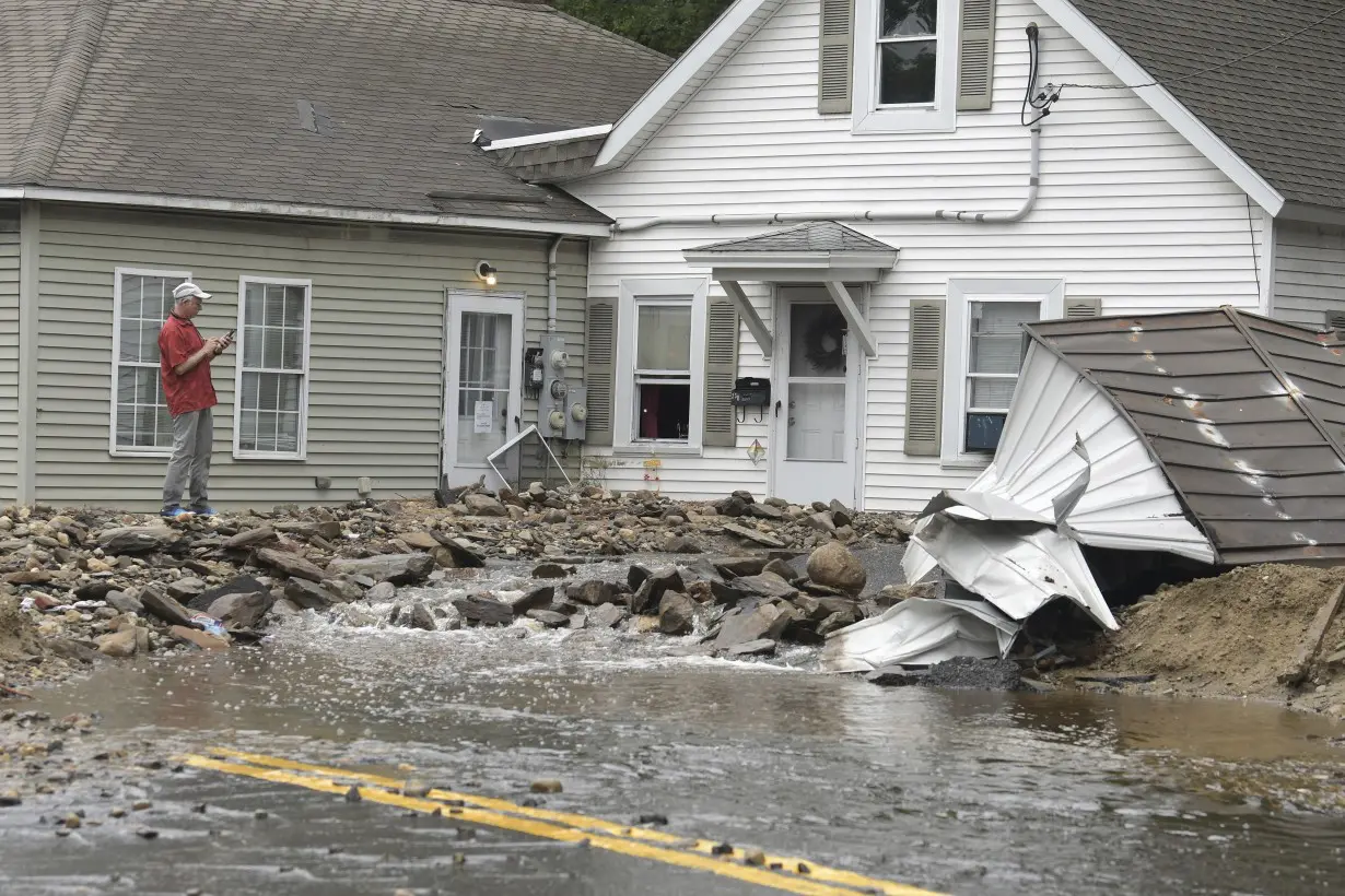 Rain-soaked New England hit by likely tornado amid wild weather ahead of Hurricane Lee's arrival