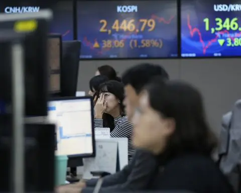 Stock market today: Asian shares rise after eased pressure on bonds pushes Wall Street higher