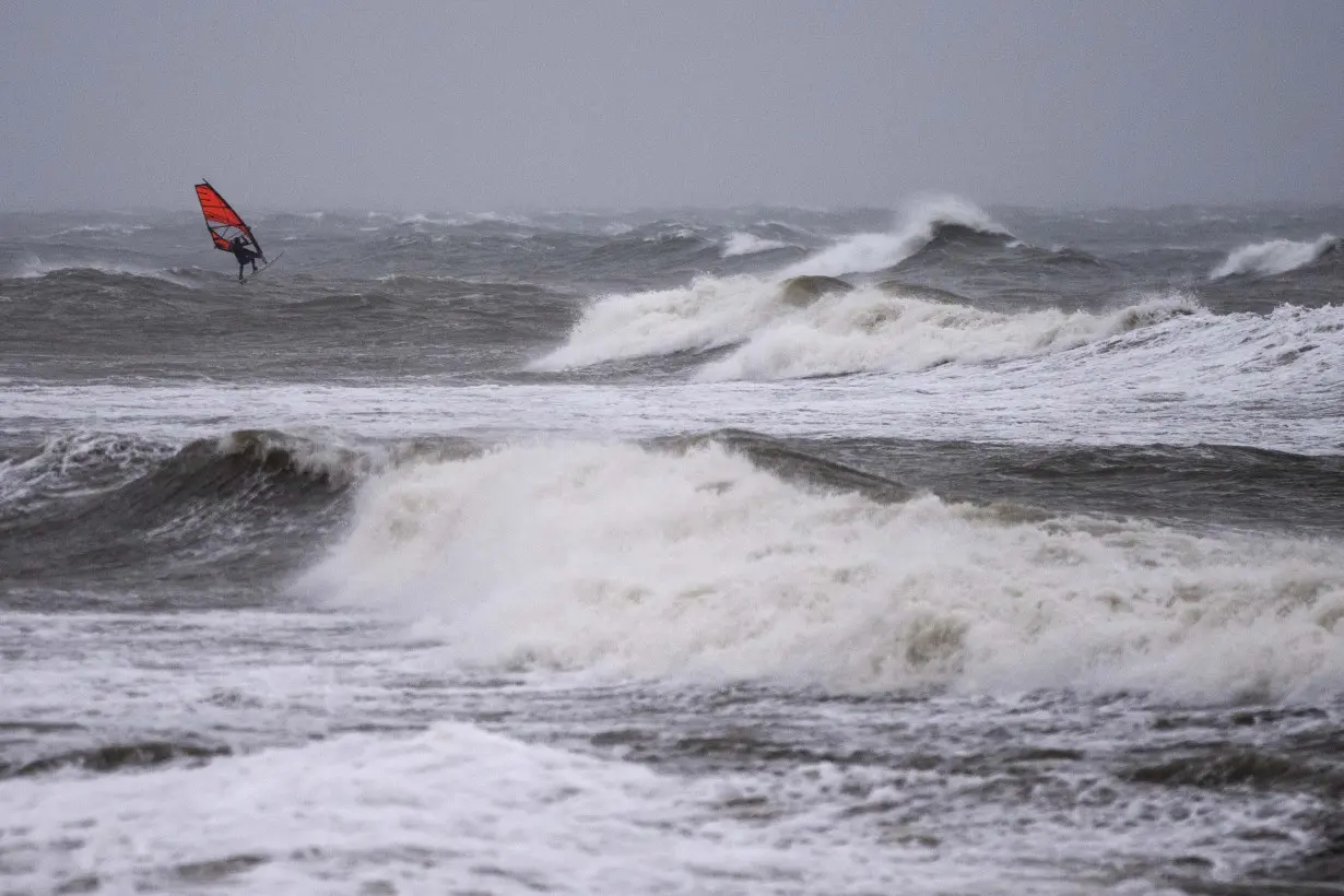 Gale-force winds and floods strike northern Europe. At least 3 people killed in the UK