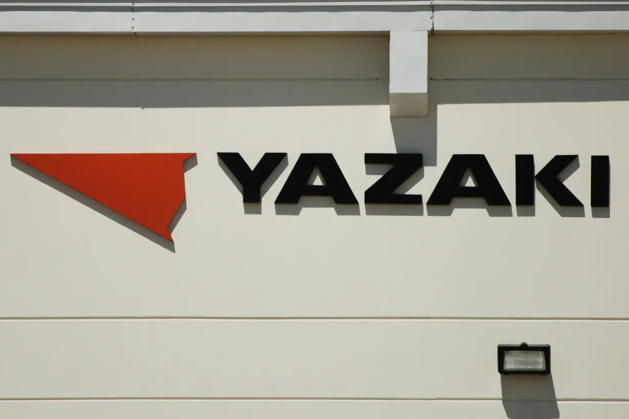 The logo of the U.S. automotive products supplier Yazaki is pictured after announcing layoffs among its Mexico workforce, amid the coronavirus disease (COVID-19) outbreak, in Ciudad Juarez