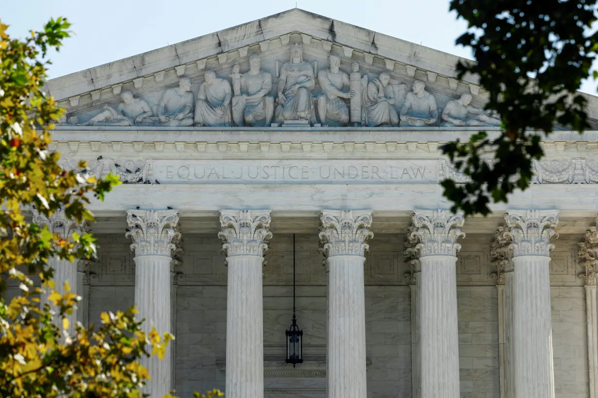 The United States Supreme Court building is seen in Washington