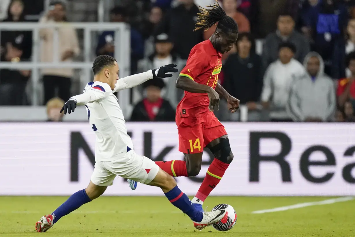 Gio Reyna scores twice in 4-0 rout of Ghana, his first US goals since family feud with Berhalter