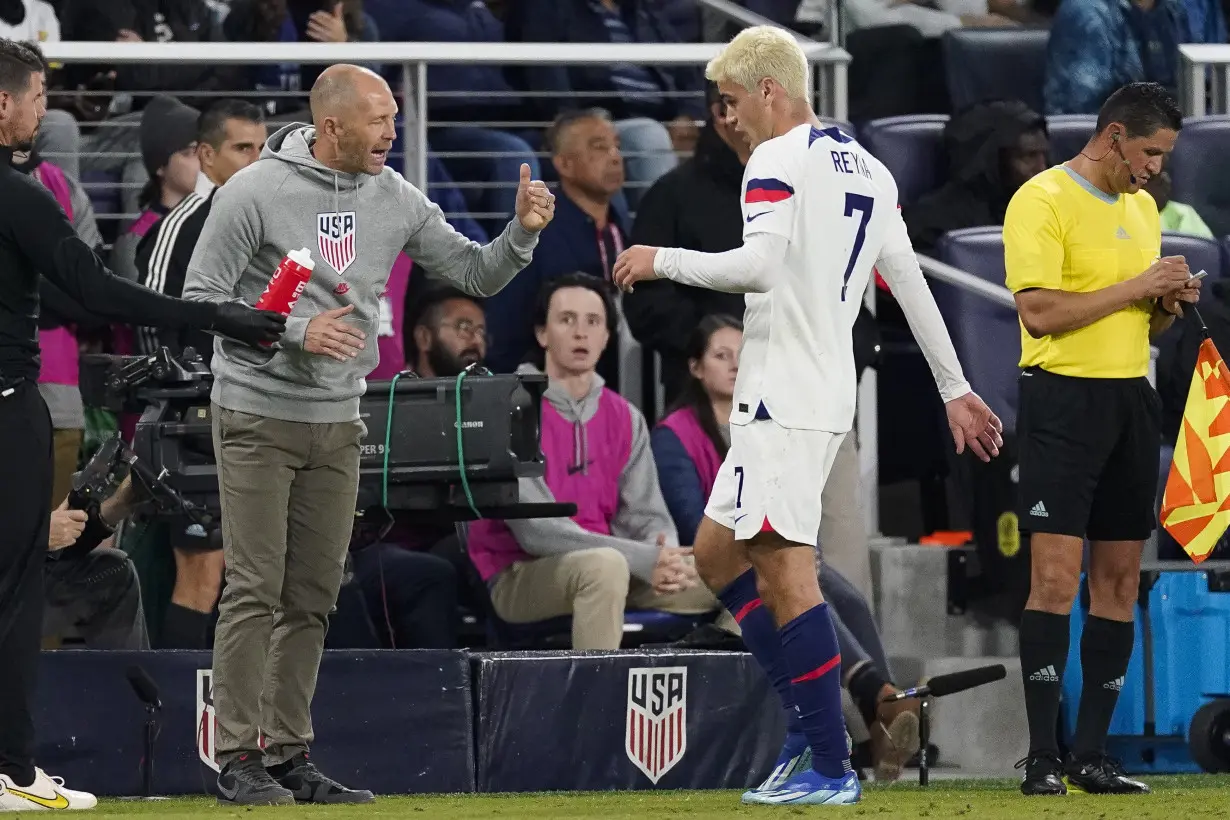 Gio Reyna scores twice in 4-0 rout of Ghana, his first US goals since family feud with Berhalter