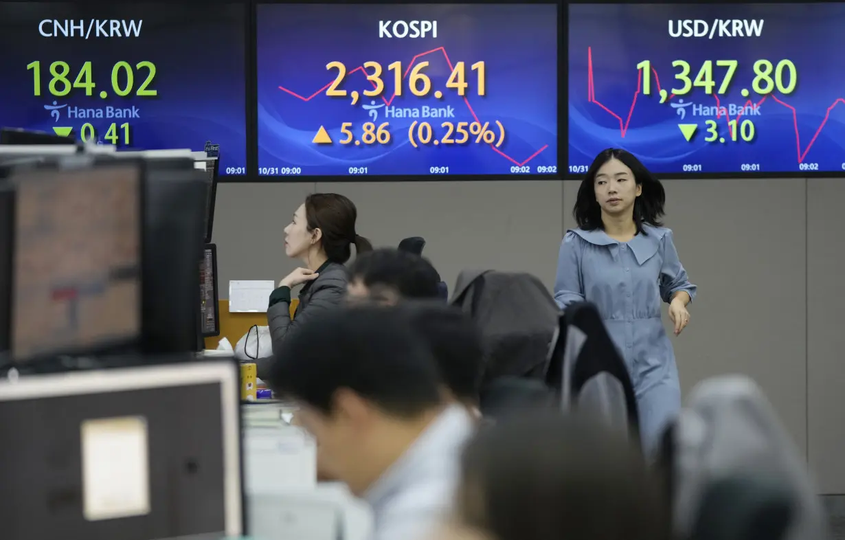 Stock market today: Asian shares track Wall Street gains ahead of Fed decision on interest rates