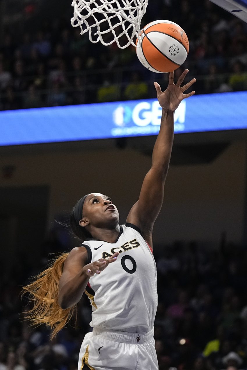 Defending champion Aces return to WNBA Finals, beat Wings 64-61 to complete sweep