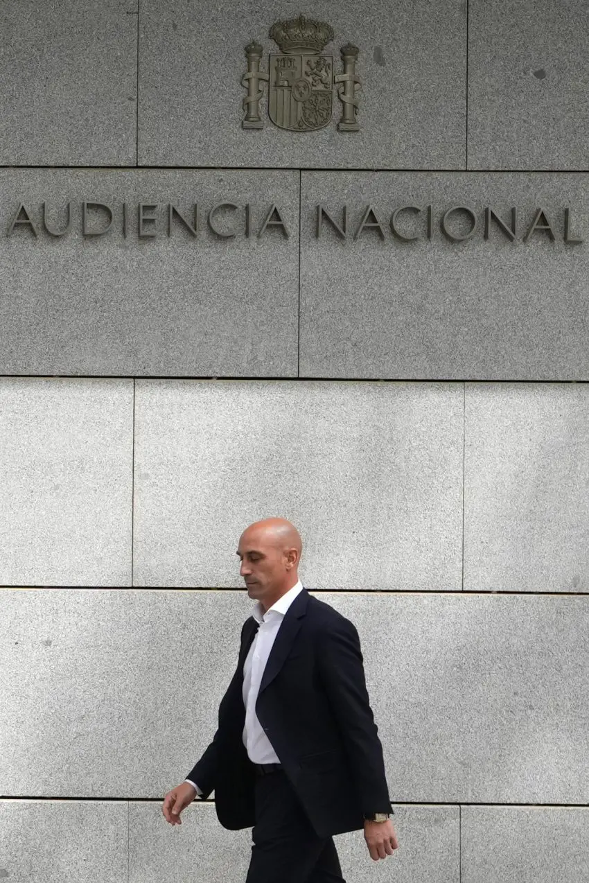 Rubiales has been given a restraining order after denying wrongdoing in front of a Spanish judge