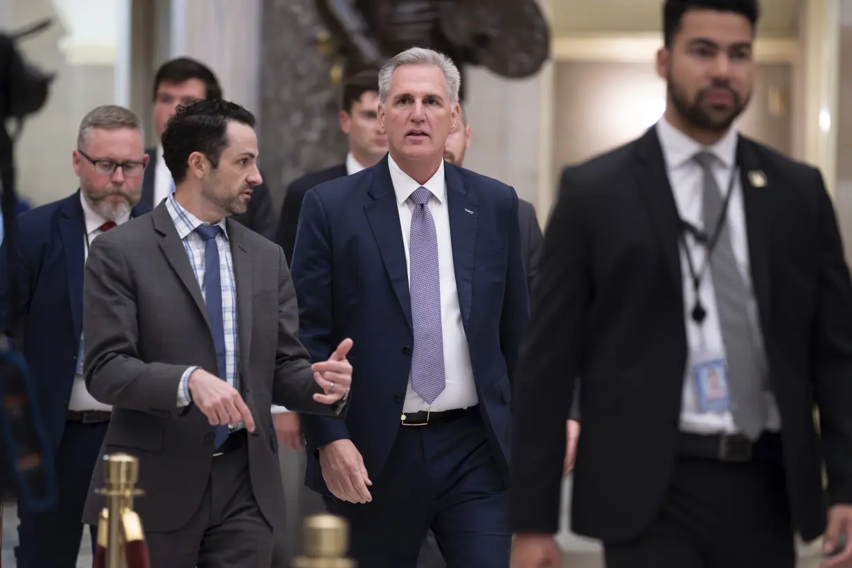 McCarthy rejects Senate spending bill while scrambling for a House plan that averts a shutdown