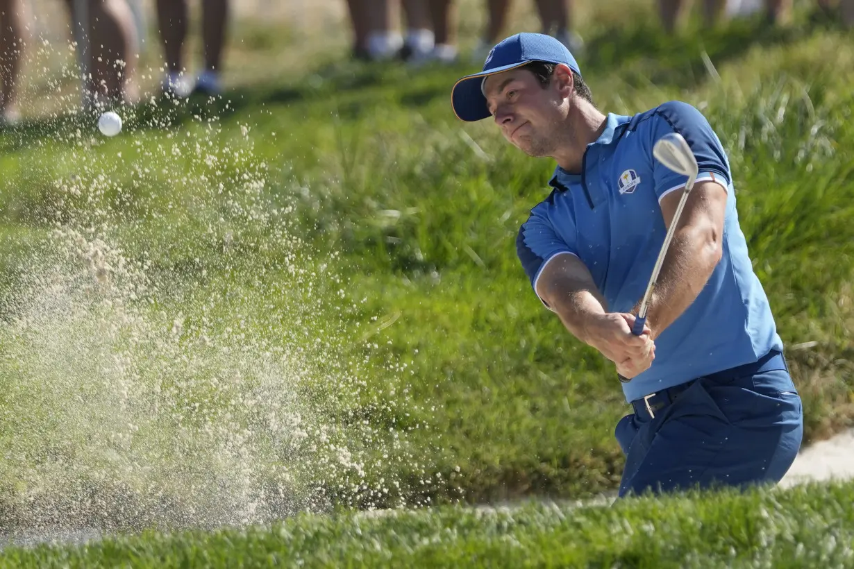 Hovland wows spectators at Ryder Cup by making a hole-in-one at a par 4. There's a catch, though