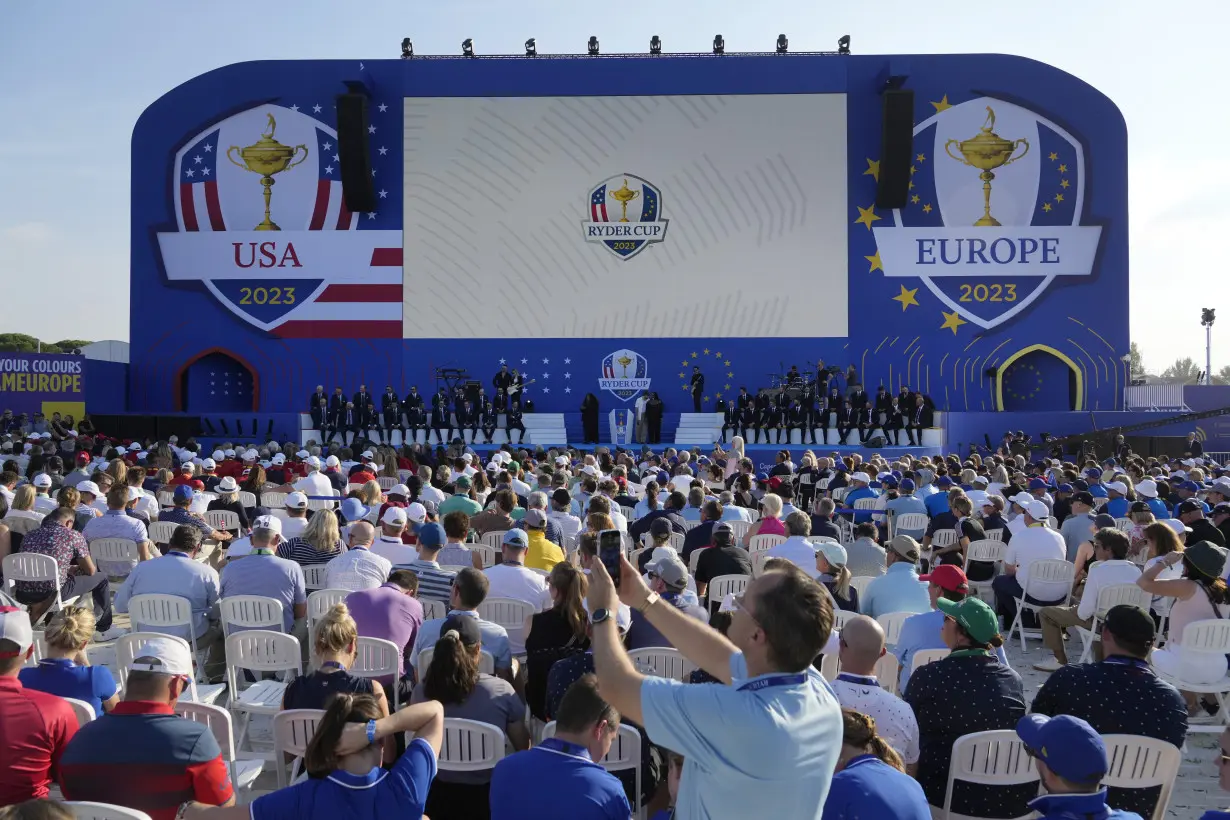 The Ryder Cup is finally here. US skipper Zach Johnson says it's time to let the thoroughbreds loose