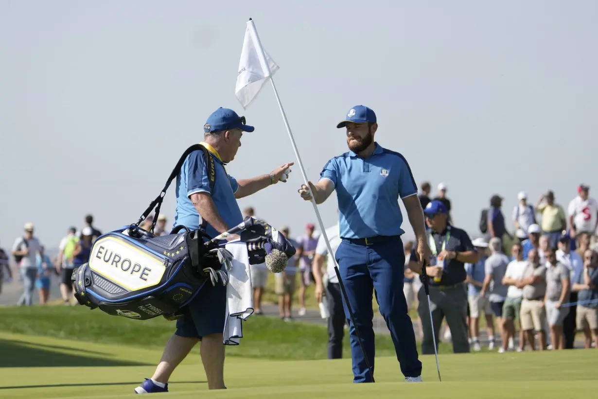 Hatton turns air blue at the Ryder Cup ahead of partnership with fellow hothead Rahm