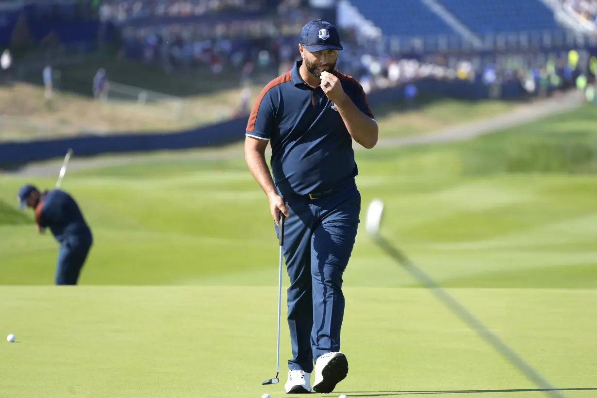 Hatton turns air blue at the Ryder Cup ahead of partnership with fellow hothead Rahm