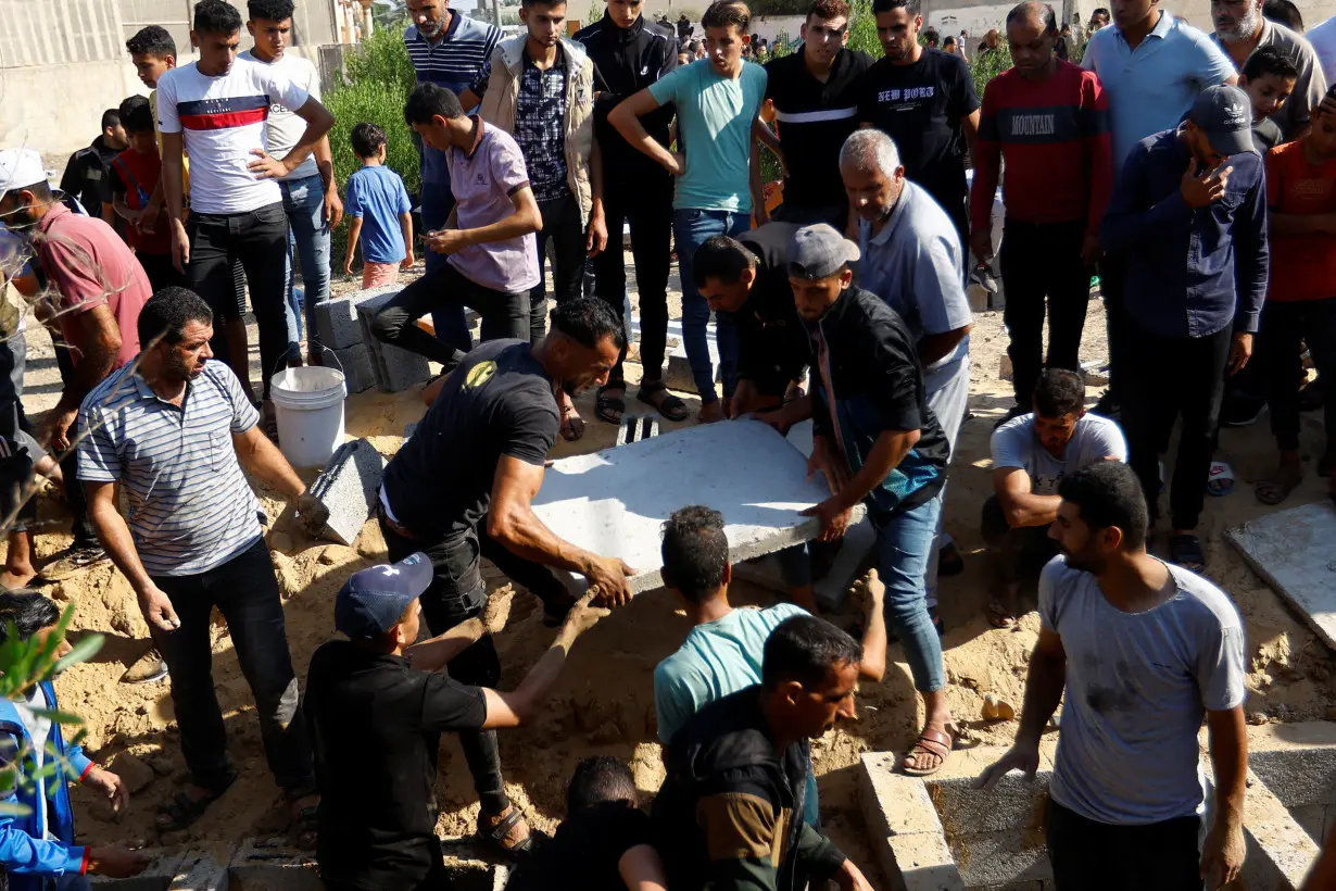 Gaza rescue workers scared and exhausted under Israel's air strikes