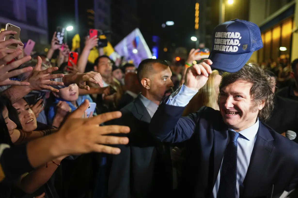 Economy minister surprises by beating populist in first round of Argentina's presidential election