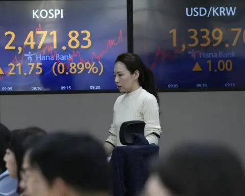 Stock market today: Asian shares rise with eyes on prices, war in Middle East