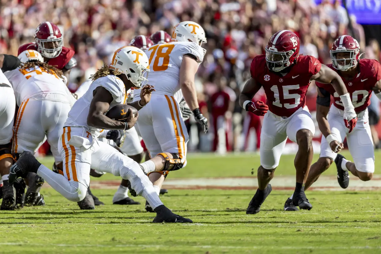 Milroe, No. 11 Alabama stage huge second-half rally, top No. 17 Tennessee 34-20